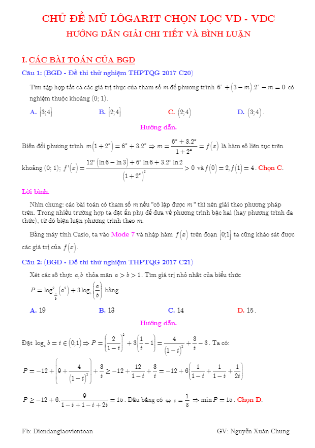 Khám phá logarit nâng cao để giải quyết những bài toán khó