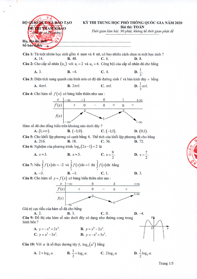 De-thi-tham-khao-ky-thi-thpt-quoc-gia-nam-2020-mon-toan - TOANMATH.com